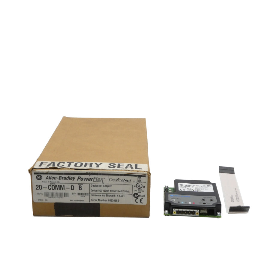 ALLEN BRADLEY 20-COMM-D SER. B F/W V2.002 24VDC NSMP