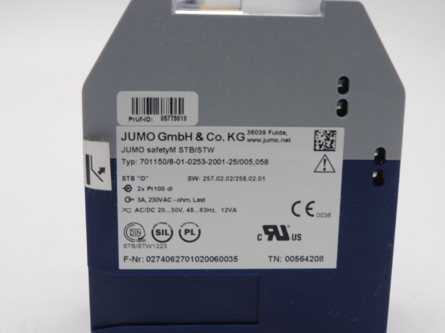 JUMO 701150/8-01-0253-2001-25/005.058 230VAC 3A NSMP