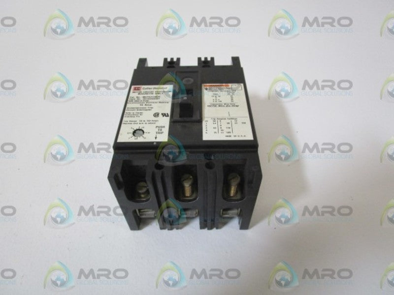 CUTLER HAMMER MCP03150CR 15A NSMP
