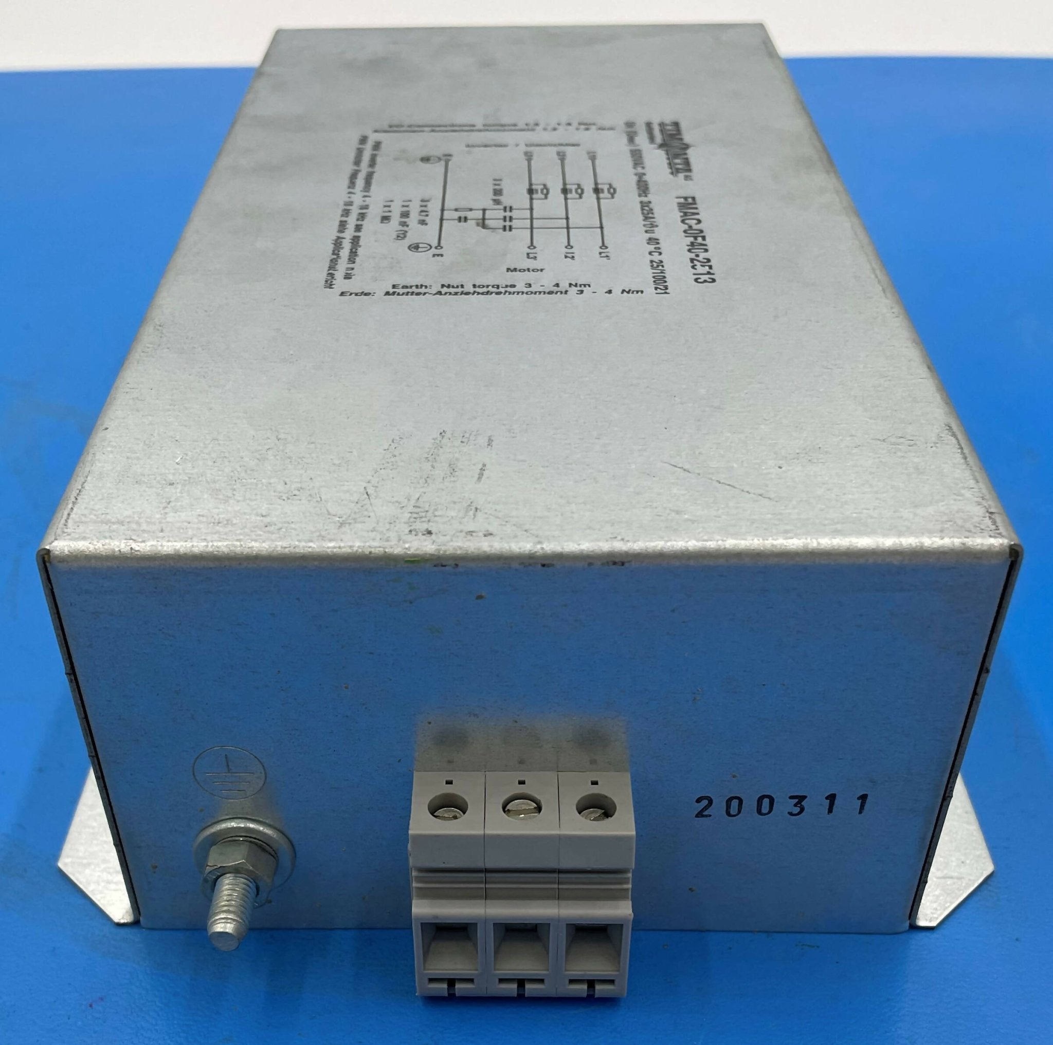 NOISE FILTER Z302 (03086824/FMAC-0F40-2513 Siemens
