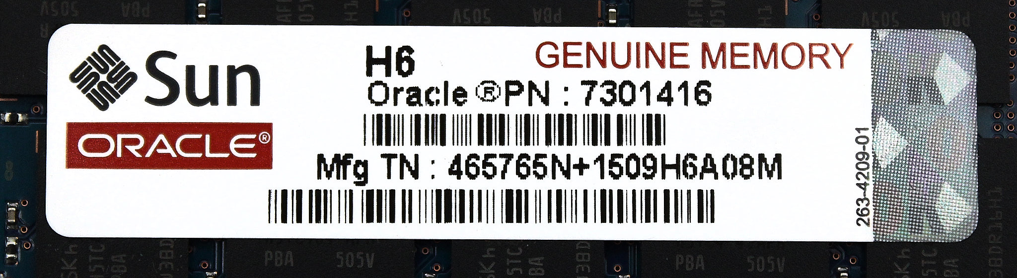 Oracle 7301416 16GB PC3L-12800R DDR3-1600 2RX4 ECC