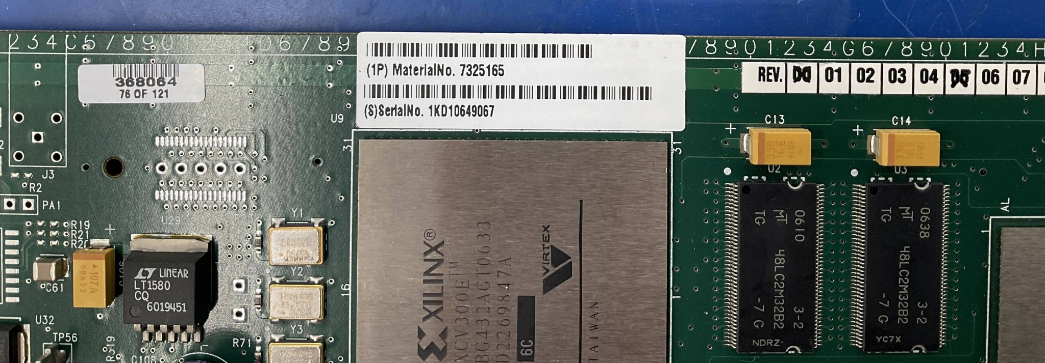 Siemens 7325165 - PCA 1K Video Display Processor Board Detail | Alo Tech Solutions