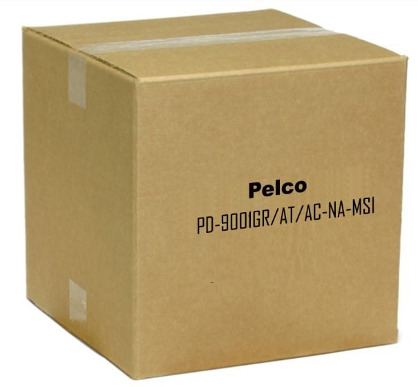 Pelco PD-9001GR-AT-AC-NA-MSI Indoor Single Port PoE+ 30W Injector for Sarix Multi Enhanced Camera