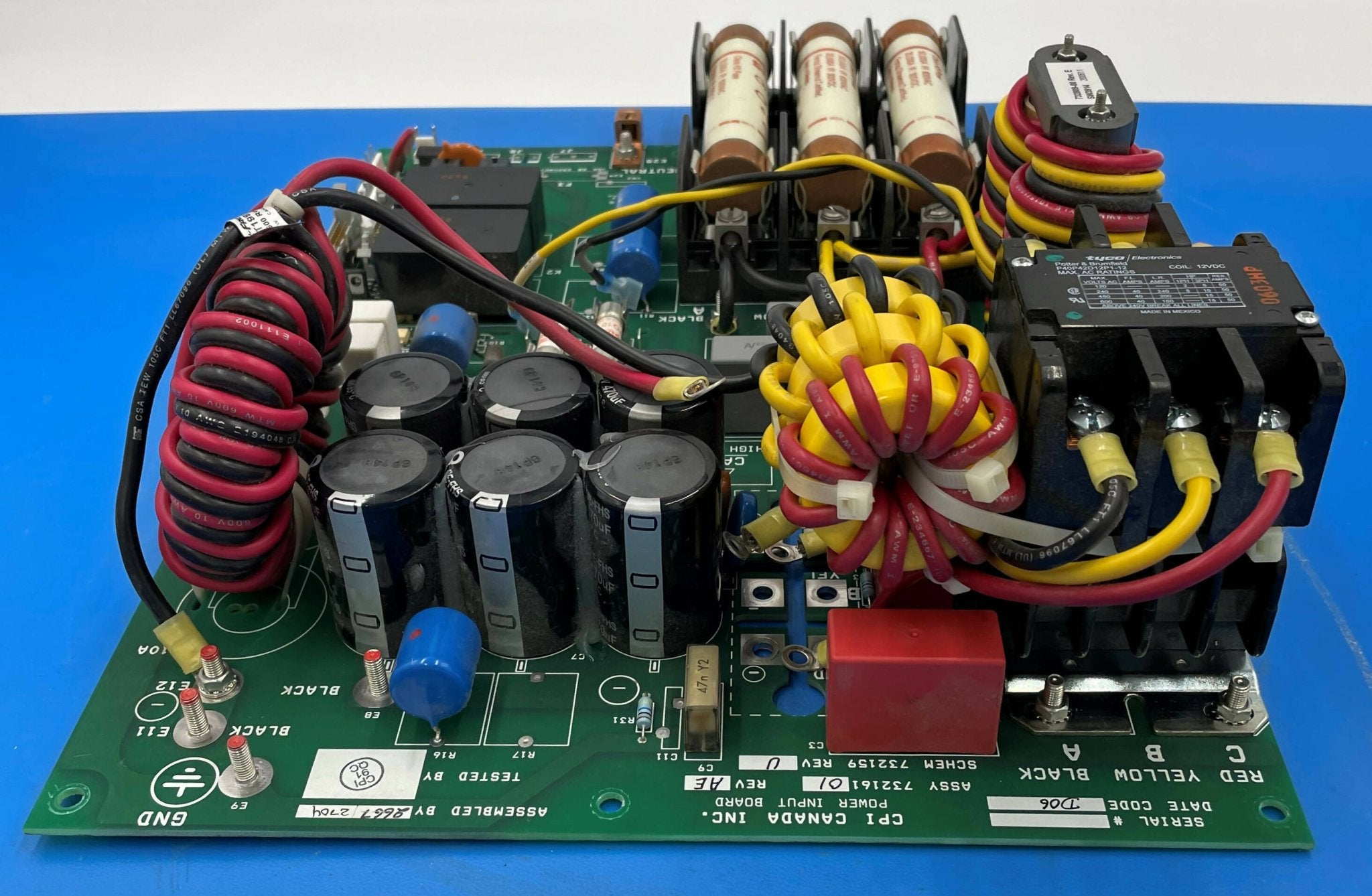 Power Input Board (732161 01 REV AE CPI