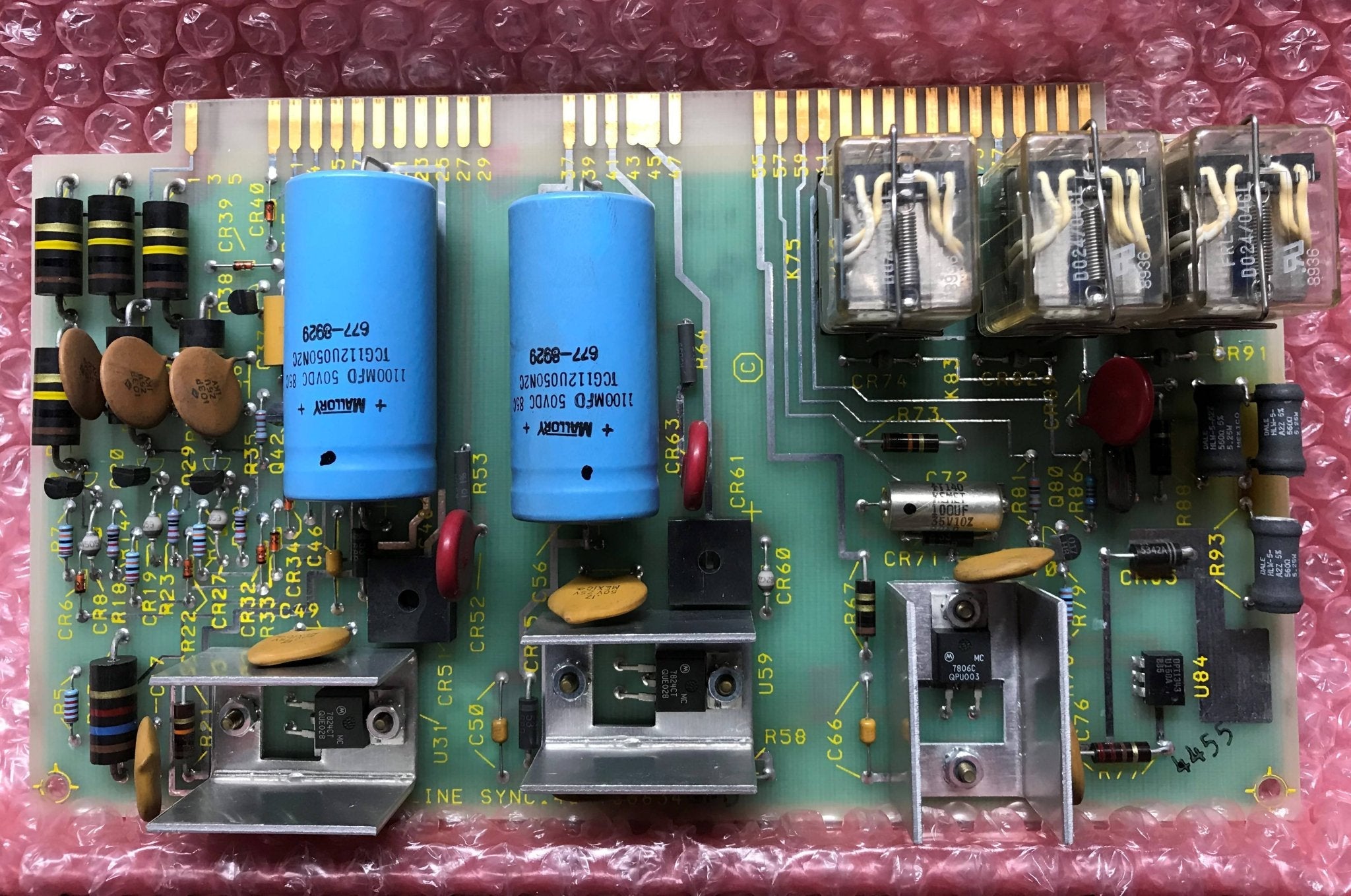 Power Supply & Line SYNC (46-188634 G1-D GE