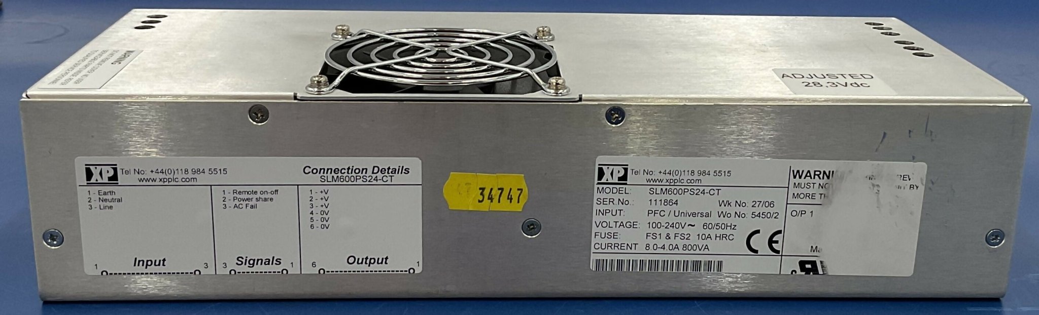 POWER SUPPLY W/CABLE (SLM600PS24-CT/ S0016597)