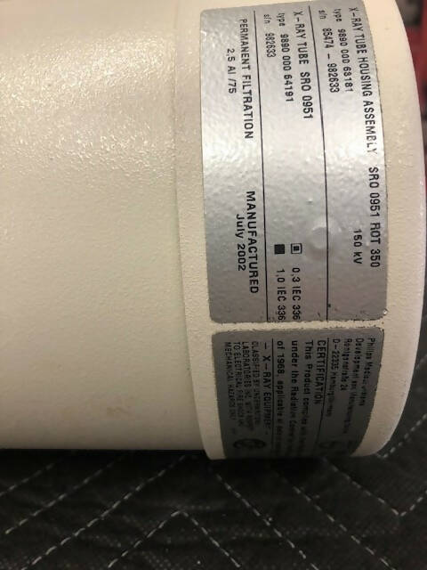 Preowned Phillips X-Ray Tube