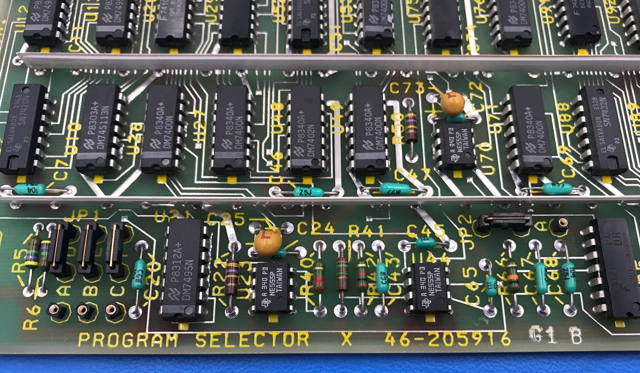 Program Selector X Board (46-205916 G1 B GE Advantx