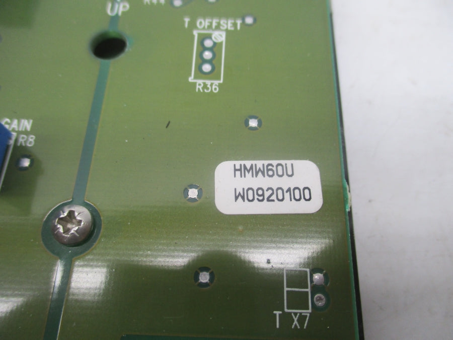 VAISALA HMW60U/Y PCB0208 REV. C UNMP