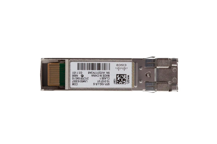 Cisco 10GBase-LR SFP Module, S-Class, SFP-10G-LR-S, New, Original