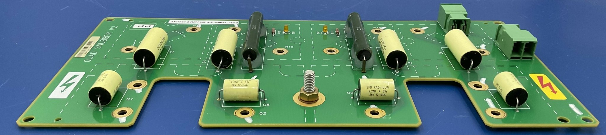 QUAD SNUBBER V2 BOARD (2307323-2 REV 001 GE
