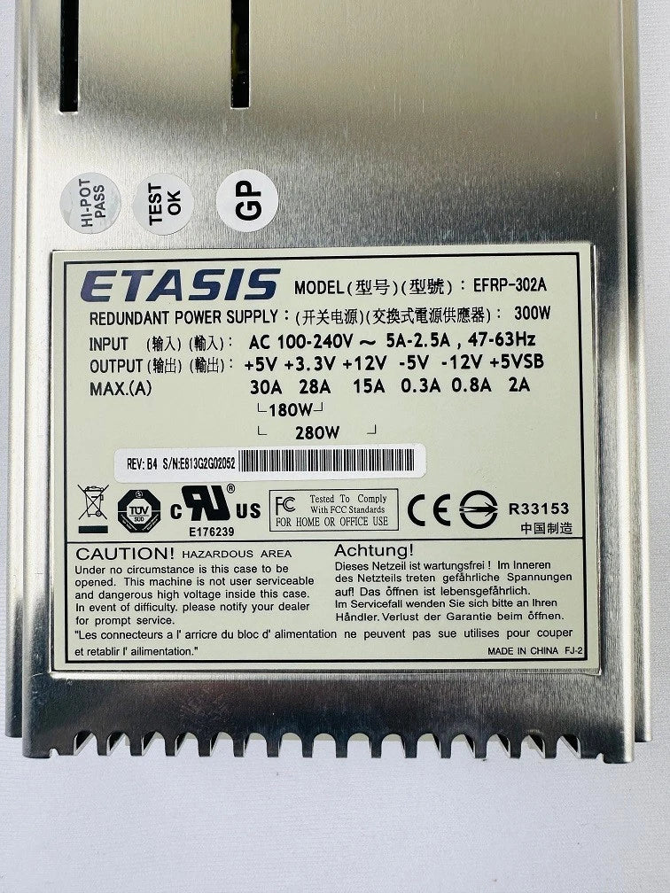 Etasis EFRP-302A Redundant Power Supply|267460635652