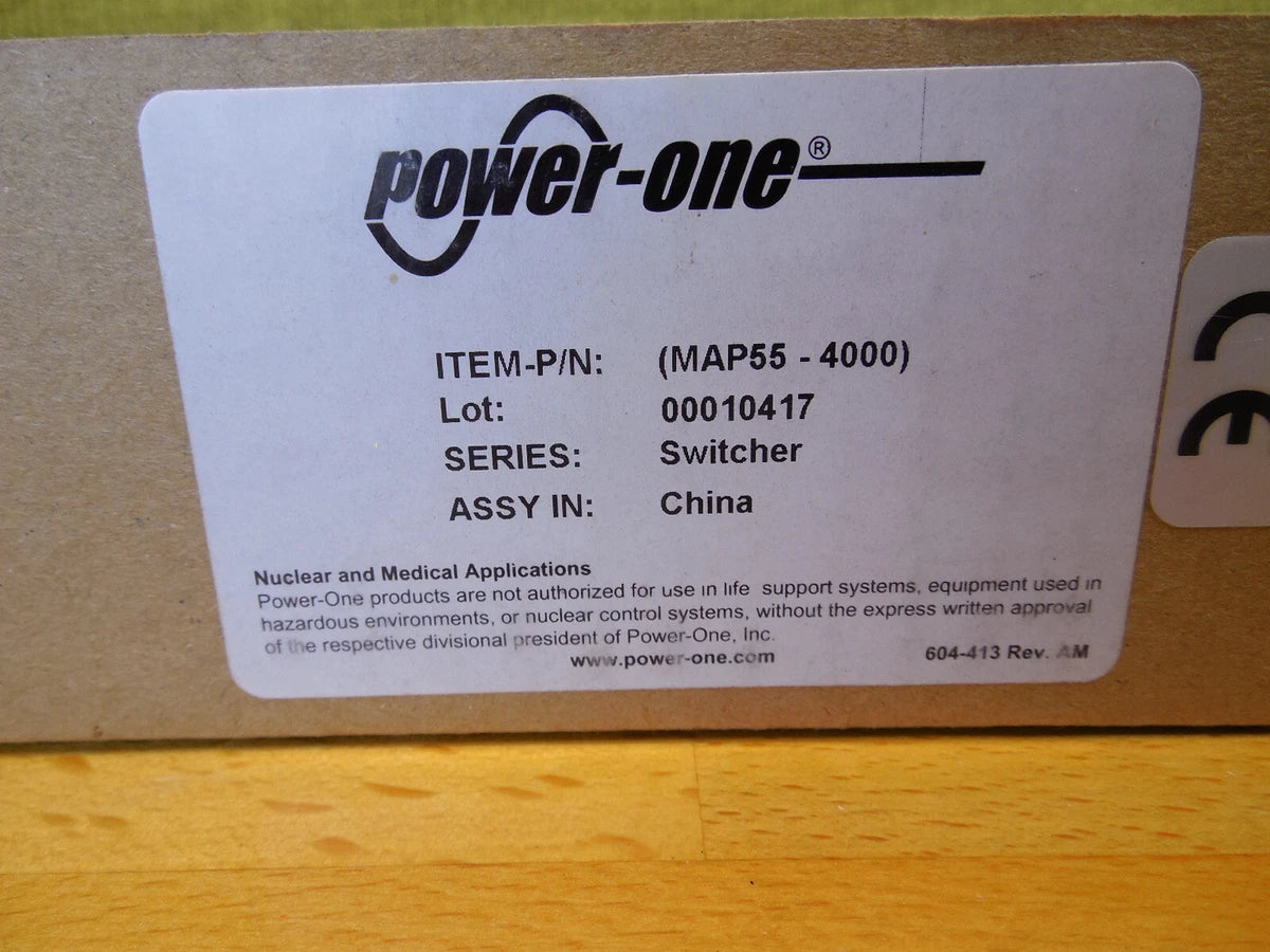 POWER-ONE MAP55-4000 POWER SUPPLY