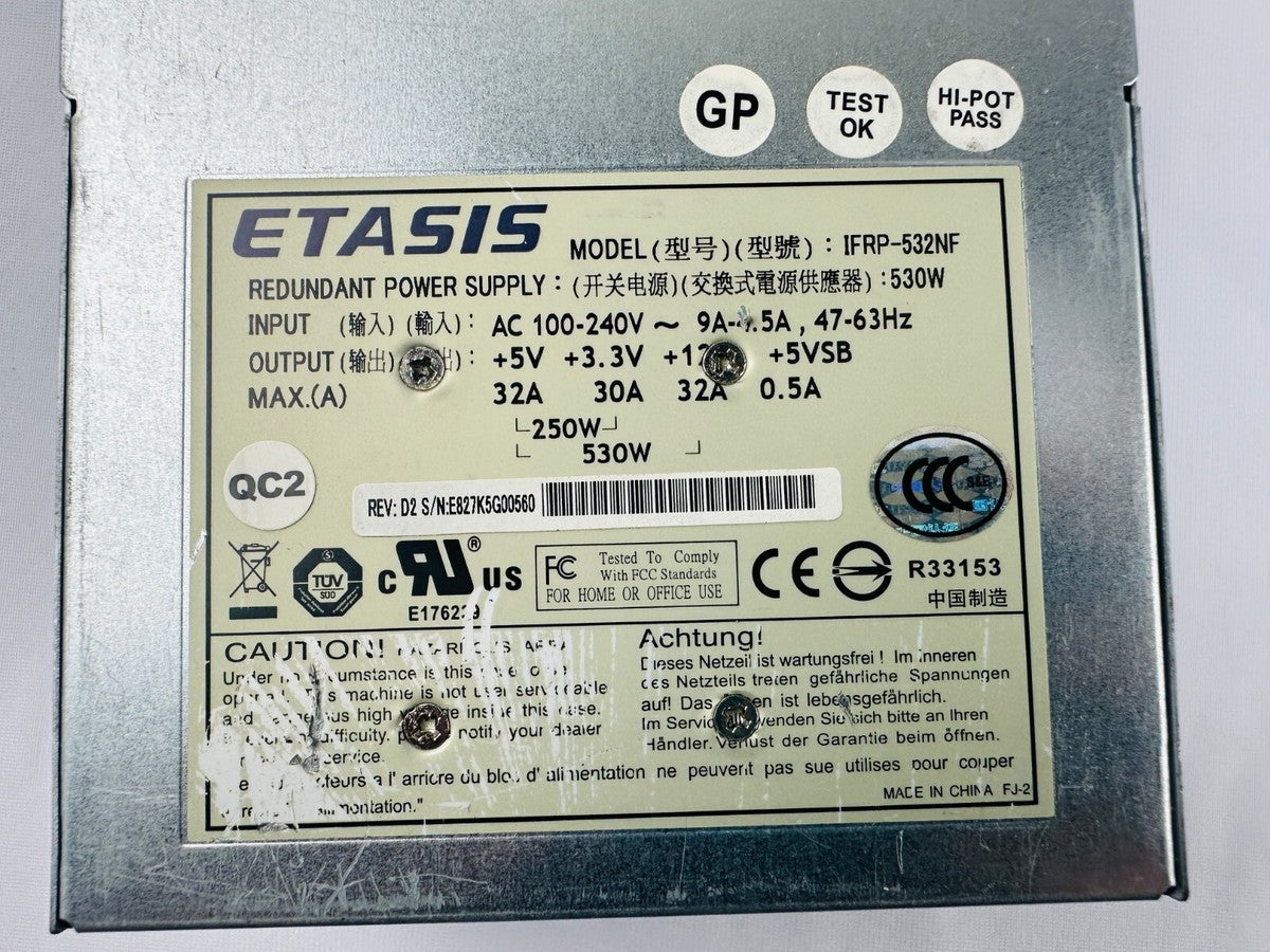  Etasis IFRP-532NF Industrial Power Supply|256973734712
