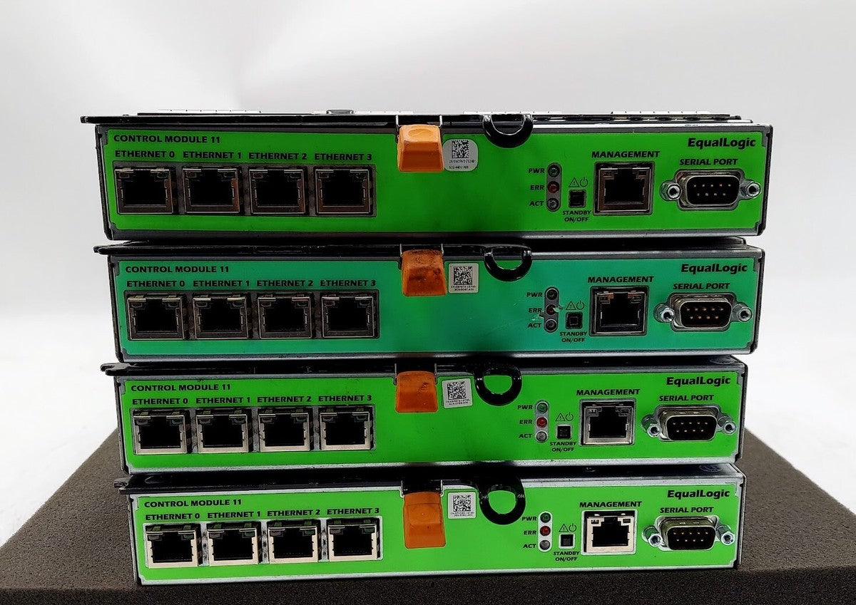 LOT OF 4 DELL EQUALLOGIC E09M001 E09M CONTROL MODULE TYPE 11|297136153183
