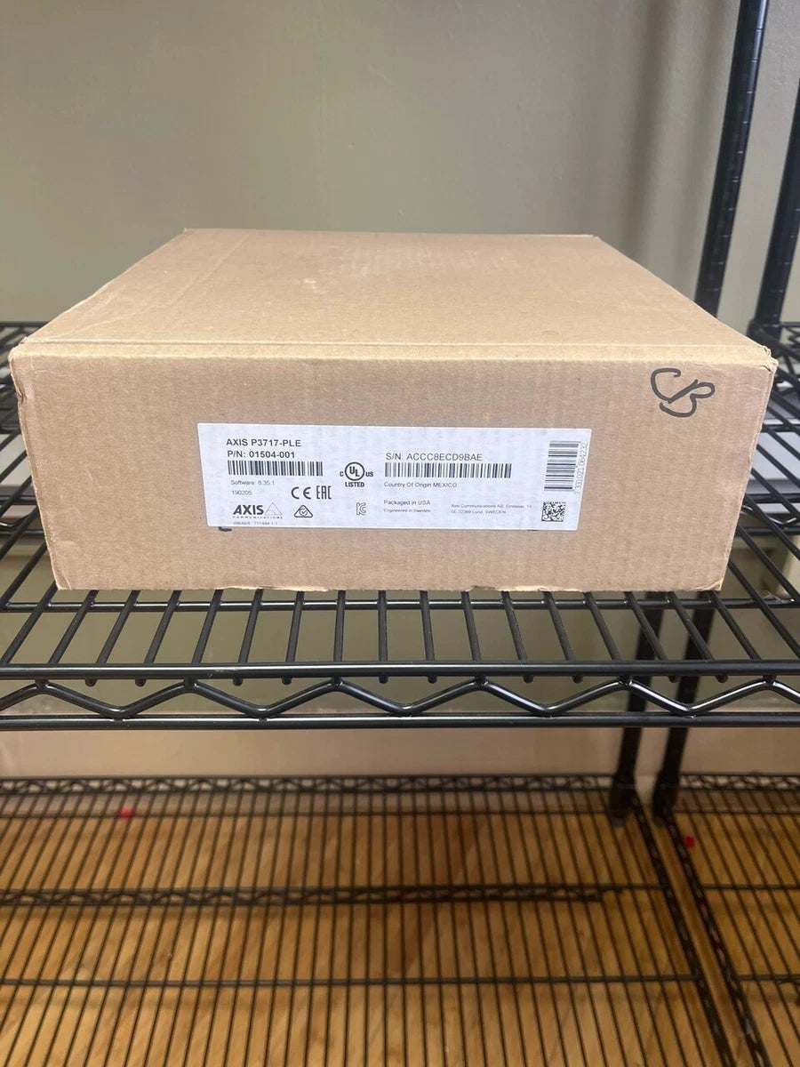 AXIS P3717-PLE Network Camera (01504-001 | Brand New
