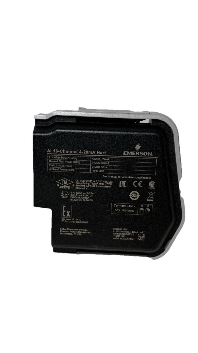Emerson Al 16-Channel 4-20mA Hart Series Analog Input Module 16 Channel|177623670277