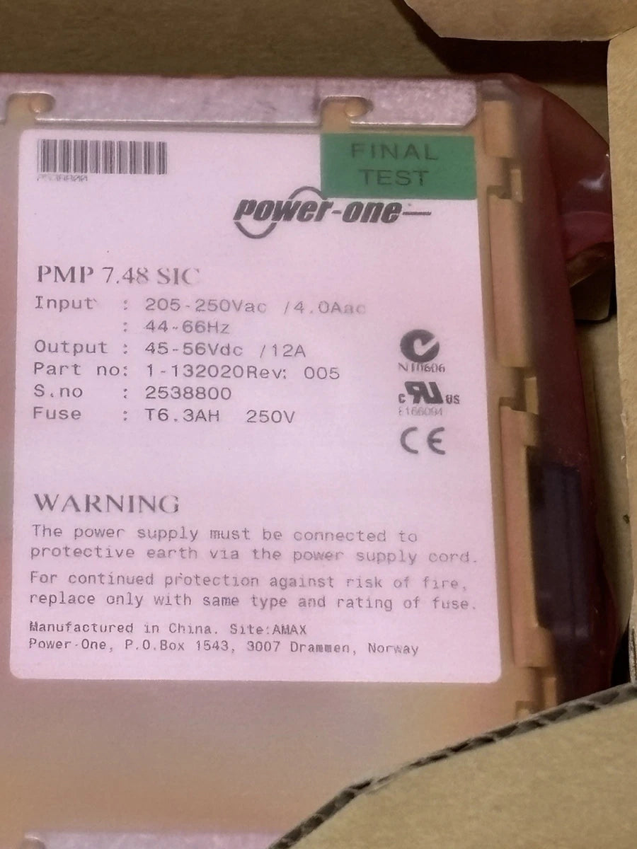 Power One PMP 7.48 SIC Power Supply Rectifier Module