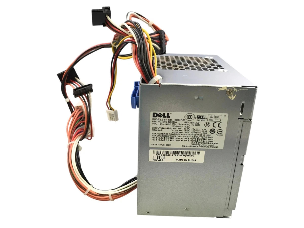 Dell Optiplex 740 305W Desktop Switching Power Supply N305P-06 NPS-305KB A|236057051686