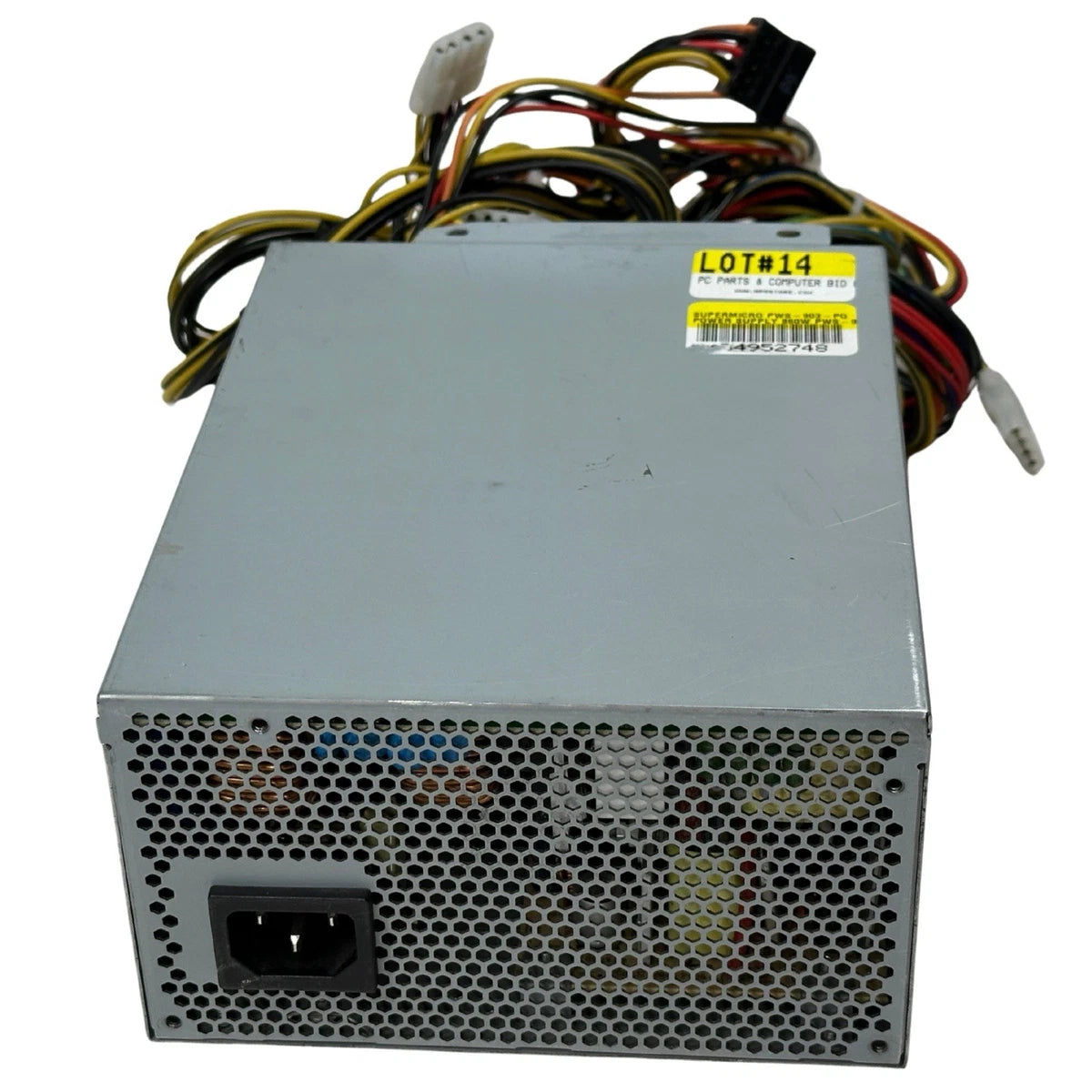 SuperMicro PWS-903-PQ 900W Switching Power Supply Unit 80 Plus Gold - Read|167912285649
