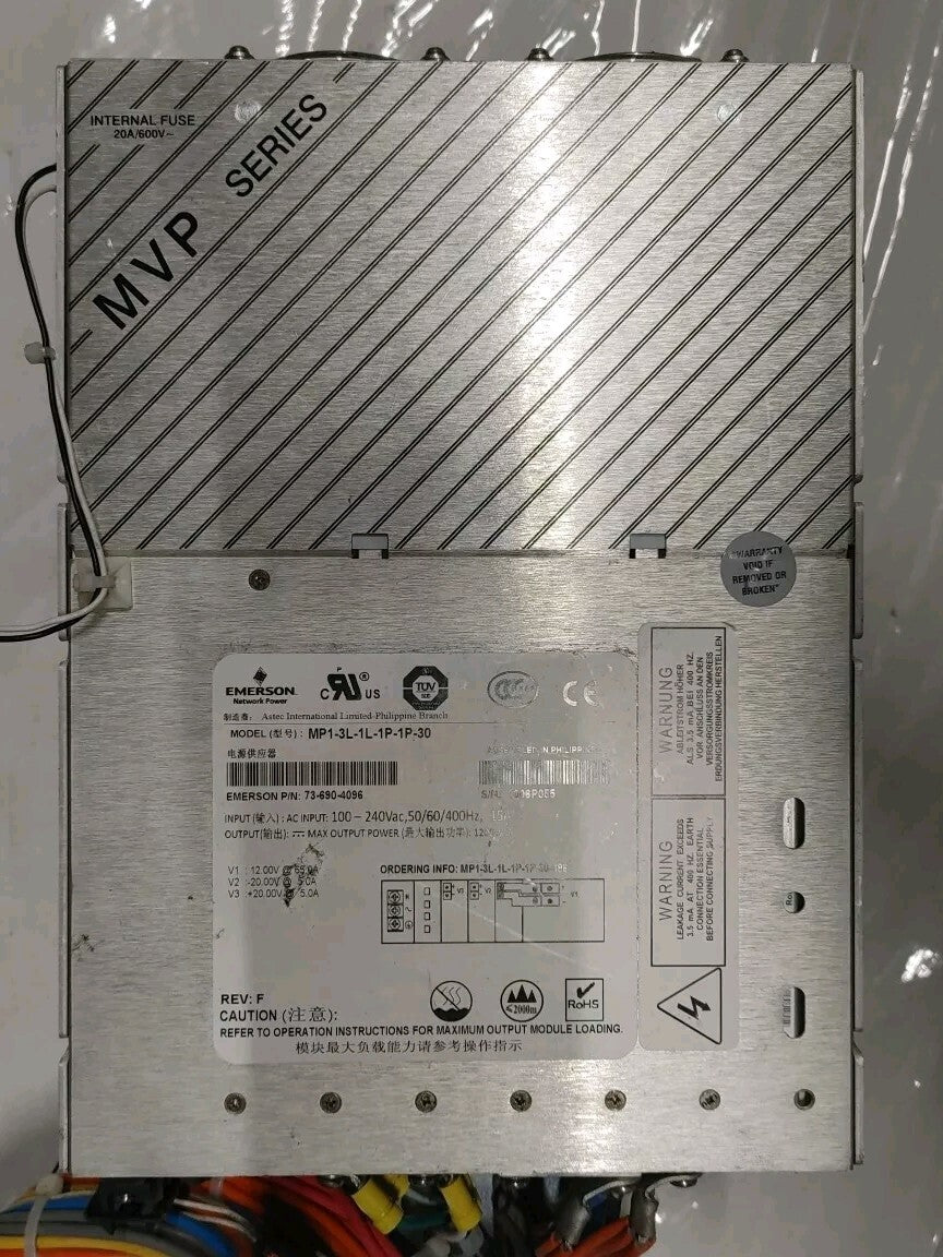2x Emerson MVP SERIES MP1-3L-1L-1P-1P-30 ASTEC PSE2-230-H-072  P/N 73-690-4096|156501528371