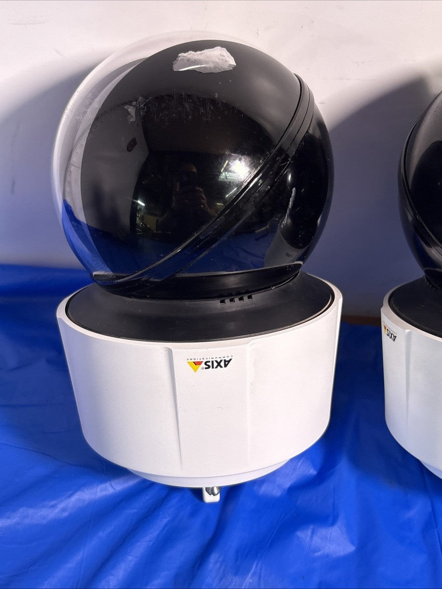 2x Axis Q6155-E 60Hz PTZ Dome Network Camera 0934-001-02, Laser Focus/used