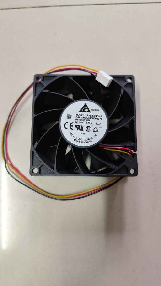 1 pcs  DELTA Fan PFB0924GHE  DC 24V 0.76A 92*92*38mm 3 pin inverter Cooling fan|255785406996