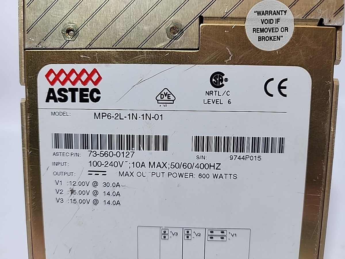 Astec Power Supply MP6-2L-1N-1N-01|267413293721