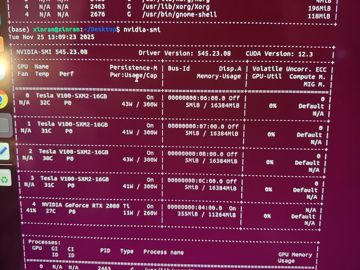 Custom 4x NVIDIA TESLA V100 16GB SXM2 to 2x PCIe x16 64G VRAM AI Compute Node|136792196630
