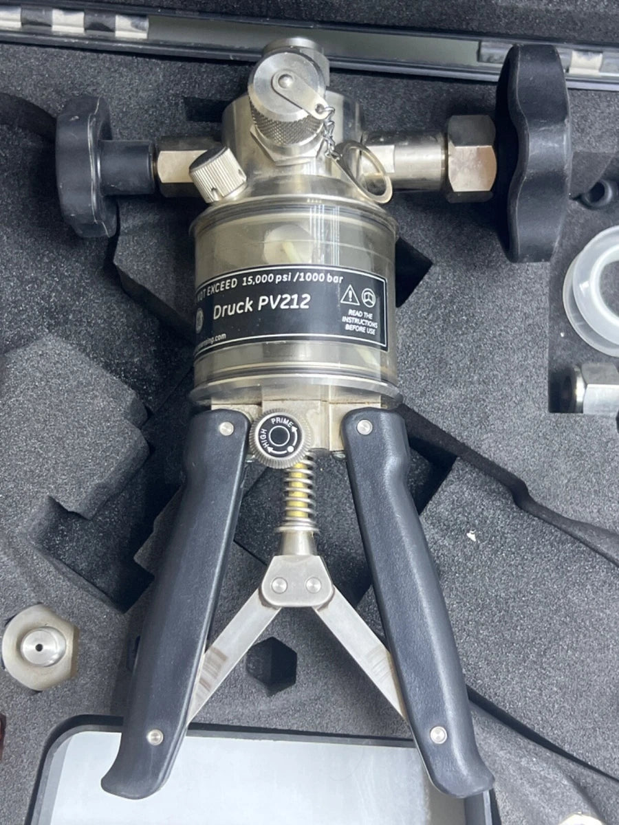 GE DRUCK PV212 HYDRAUILC PRESSURE PUMP 15000 PSI /1000 BAR|286109605481