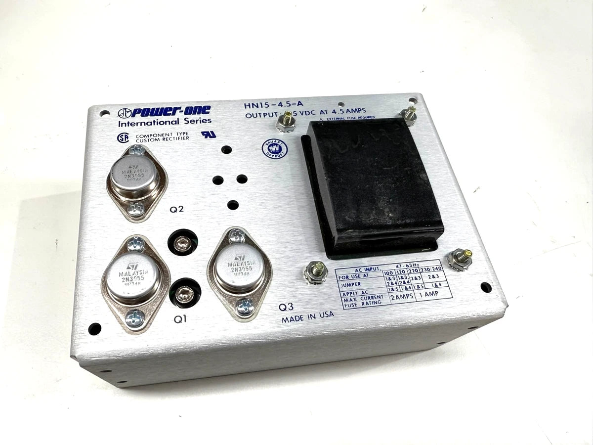Power-One Power One HN15-4.5-A Power Supply 100-240V IN to 15V 4.5A