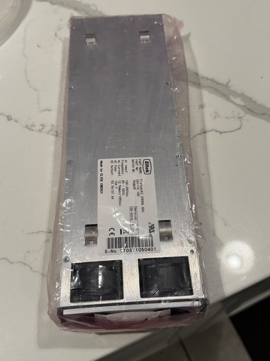 ELTEK FLATPACK2 24115.105 HE 48V/2000W 100-250VAC 12.5A  BRAND NEW|146989814783