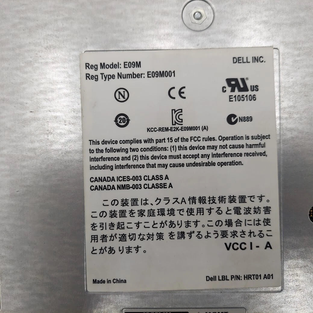 LOT OF 2 DELL E09M001 EQUALLOGIC CONTROL MODULE TYPE 11 CONTROLLER E09M001 E09M|297253883013