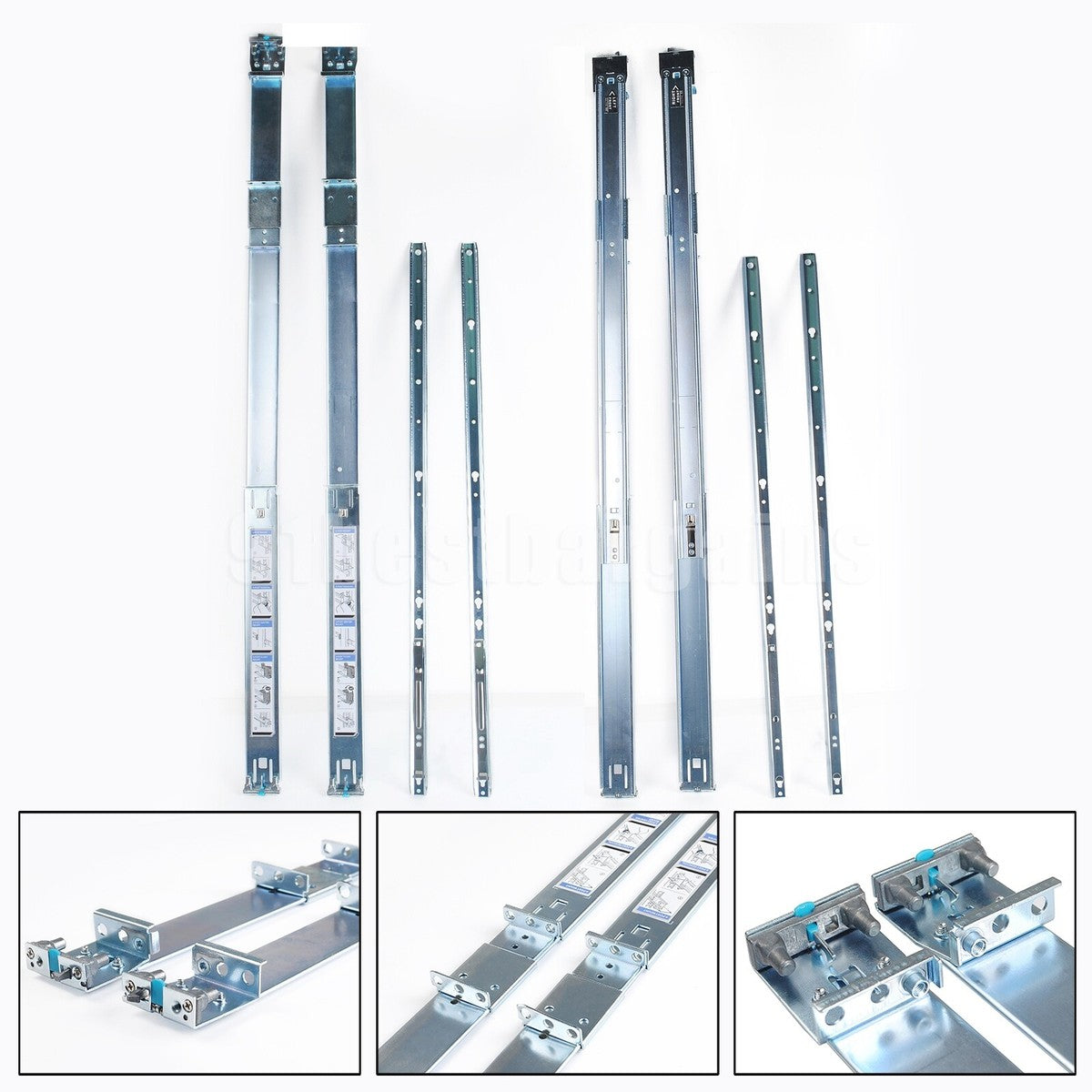 Short Rails Kit for Dell PowerEdge R640 R630 R620 R440 R430 R420 R330 R320 R6415|284985182559
