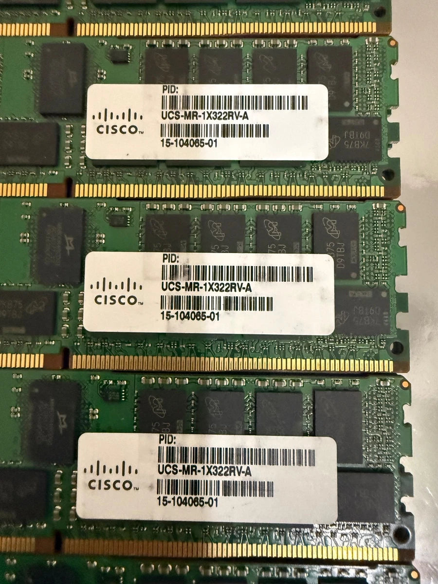 Lot 10x MICRON 32GB PC4-2400T-R REGISTERED ECC 2RX4 RDIMM MTA36ASF4G72PZ-2G3B1MG