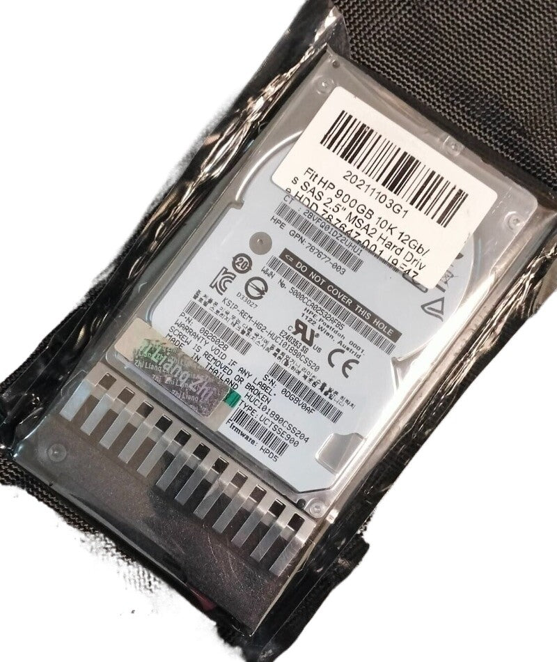 Fit 900GB 10K 12Gb/s SAS 2.5" MSA2 Hard Drive HDD 787647-001 J9F47A|226829839907