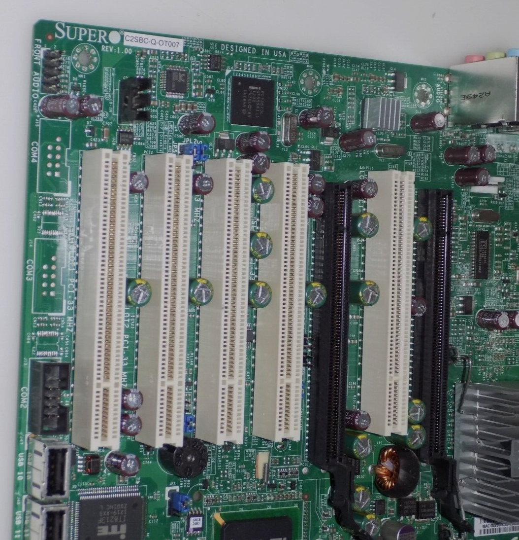 Supermicro C2SBC-Q-OT007 MOTHERBOARD, CORE 2 DUO, ATX, PCIe, INTEL Q35|186995299511