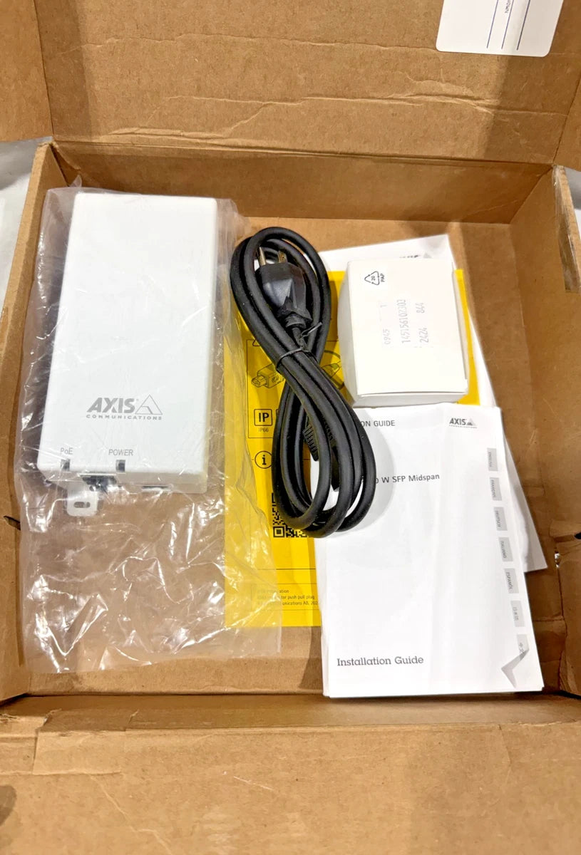 AXIS COMMUNICATION, T8154 60W SFP MIDSPAN, POE60S-1BT, 2675396,  56V|167974765408