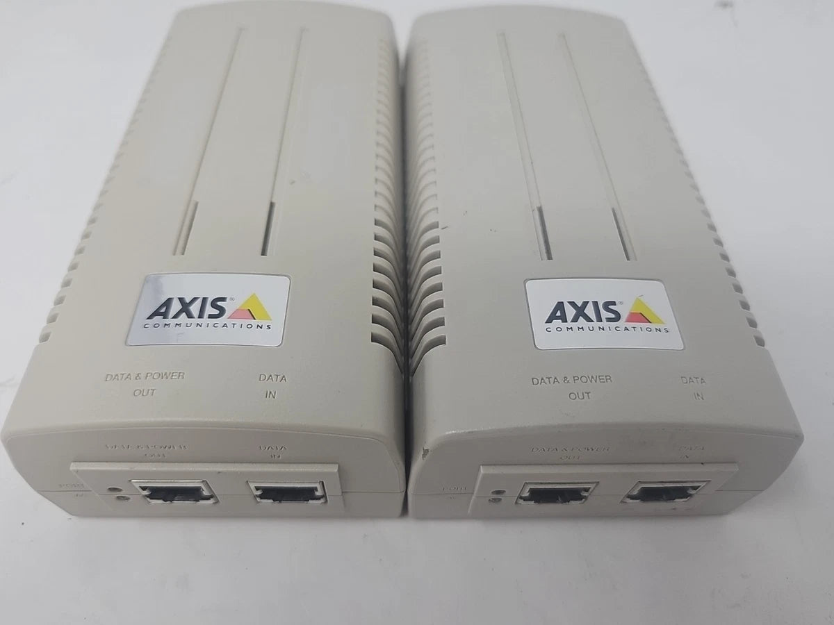 2 Lot AXIS T8123 High POE-30W Midspan 1-Port With Power Cord. |357945436862