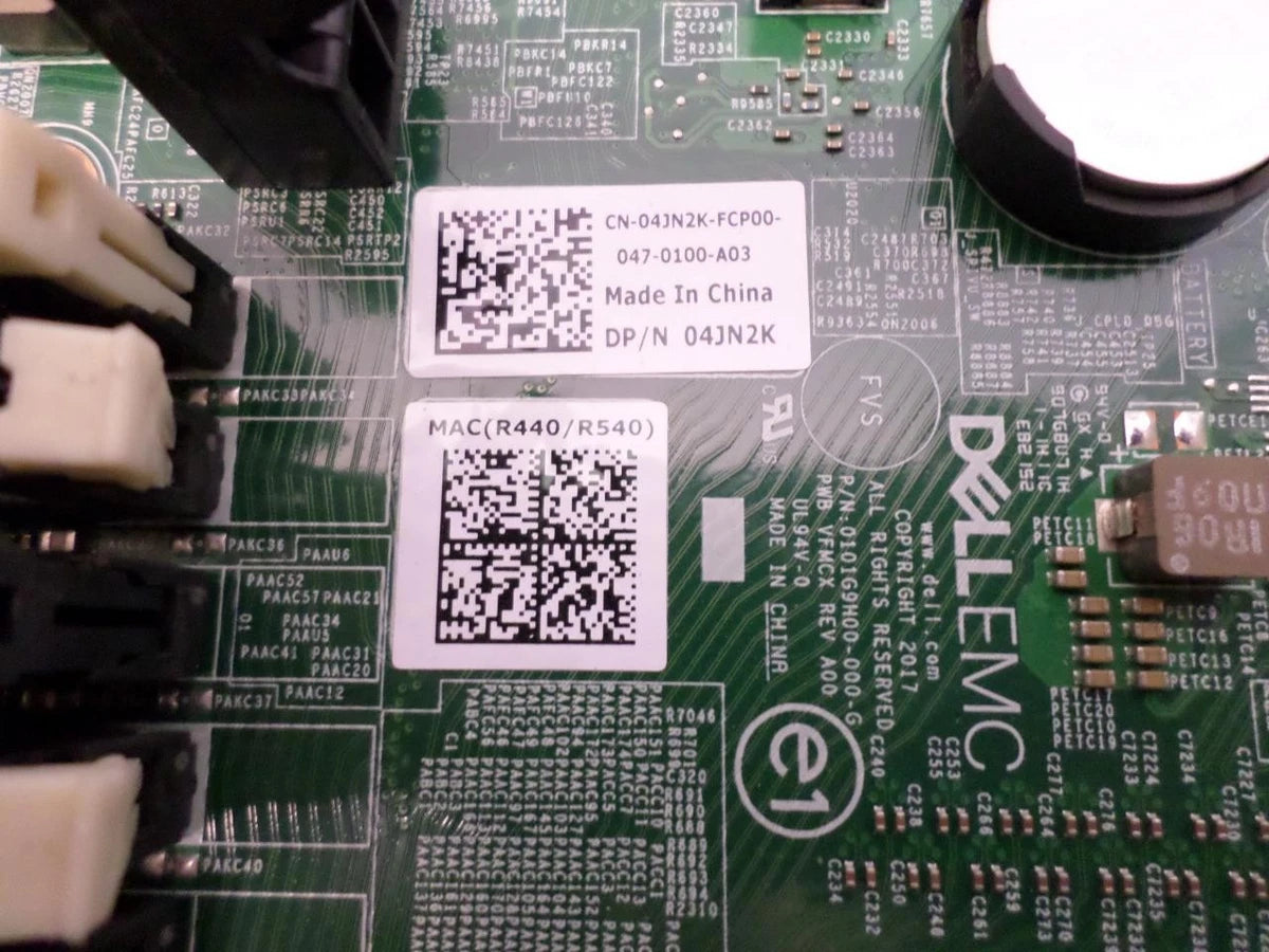 DELL 4JN2K POWEREDGE R440 R540 SERVER MOTHERBOARD SYSTEM MAIN BOARD|267489337335