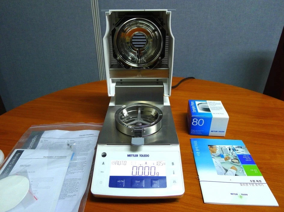 Very Nice! Mettler Toledo HE73 HE Moisture Analyzer, 71g X 0.001g