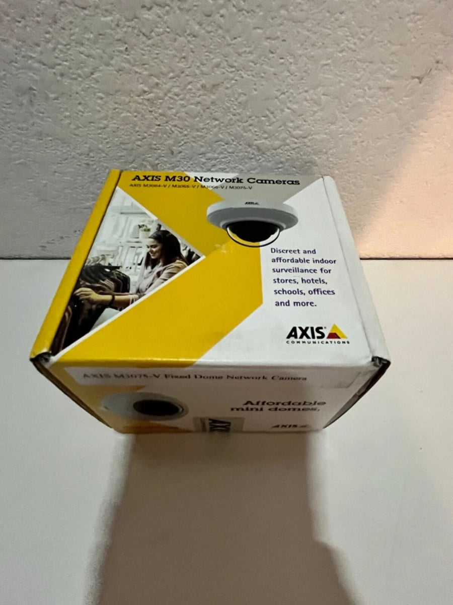 Axis M3075-V Network Dome Camera 1080p 01709-001 NEW SEALED IN BOX