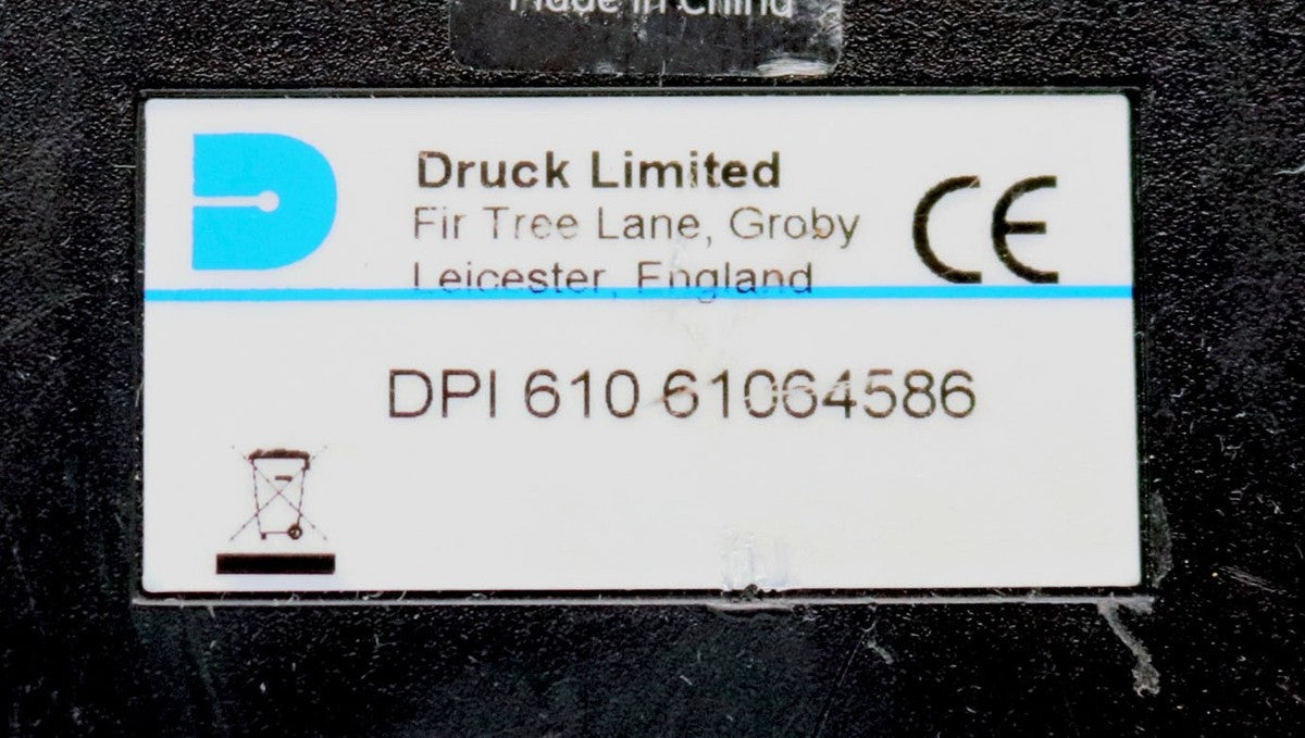 Druck DPI 610 Portable Digital Pressure Calibrator|127498271229