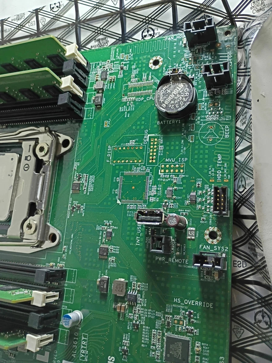 Dell Precision T5810 YRTRT 0HHV7N Motherboard Xeon E5-1650 v3 + 16GB DDR4 RAM|227109524092