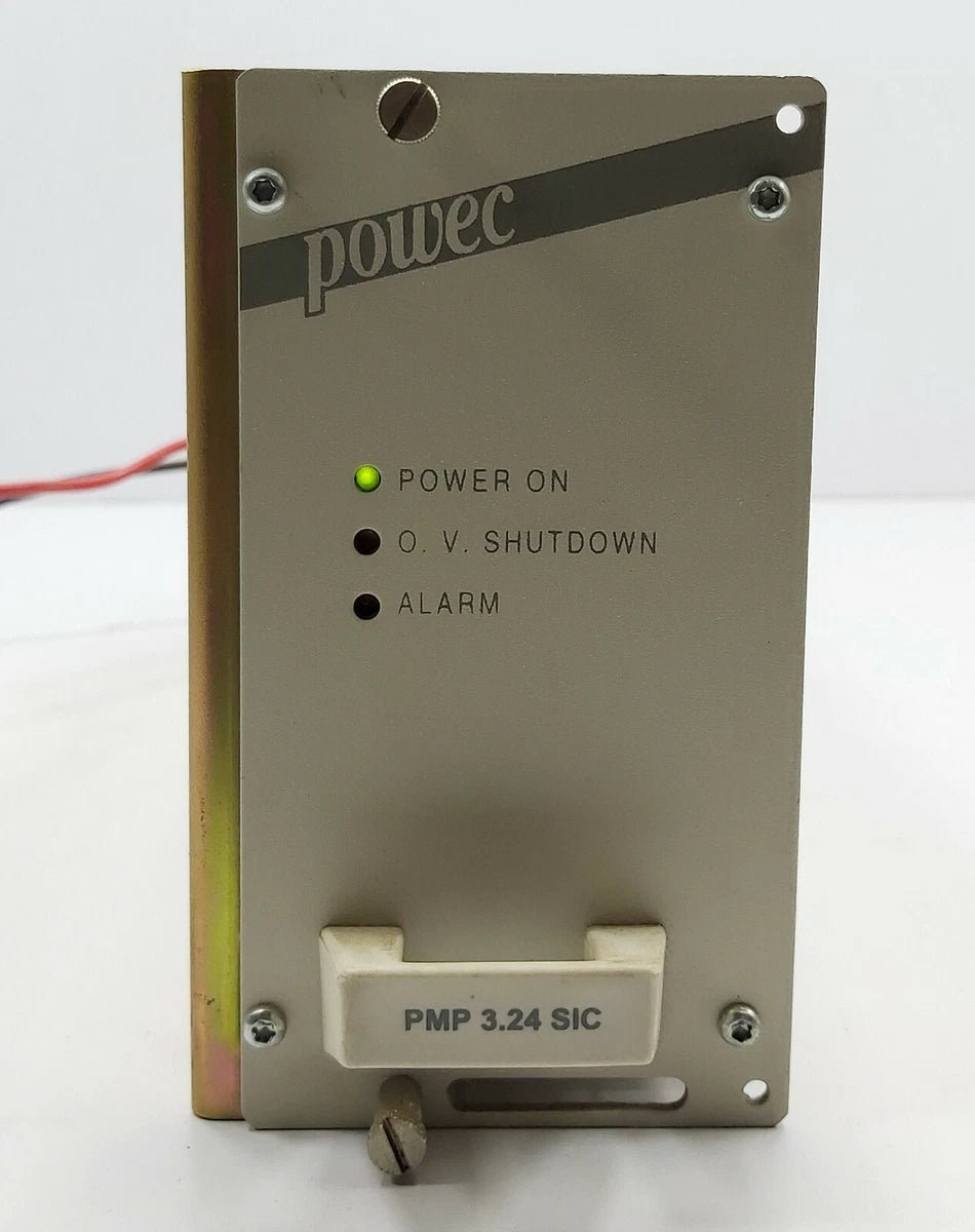 Powec PMP 3.24 SIC 117947 110 AC or DC Microprocessor Power Supply PCU