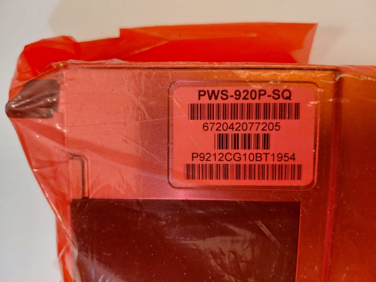 Supermicro 920W 1U Redundant Power Supply PWS-920P-SQ - New - free shipping|147074003511