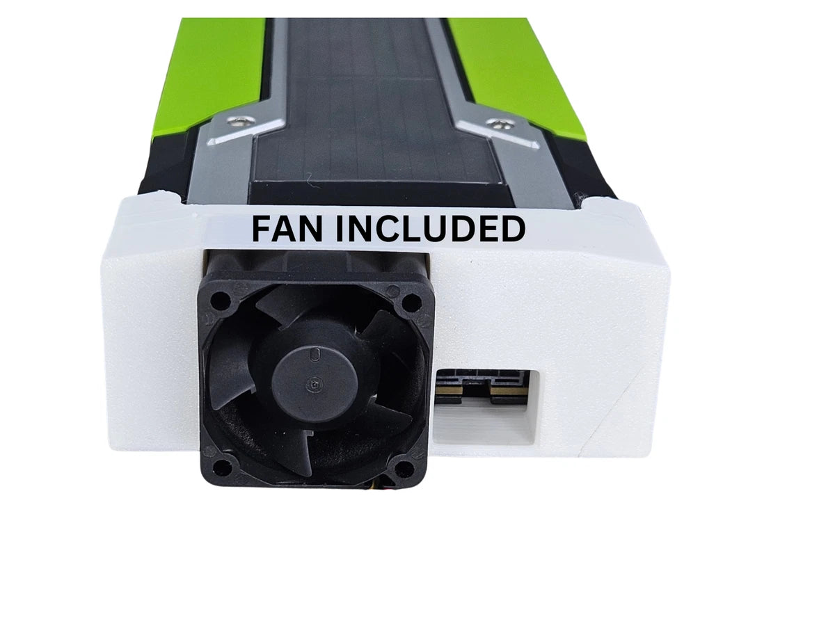 Nvidia Tesla GPU Cooling Fan Shroud CMP 100-210 K340 K520 Accelerator Card AI|285553502587