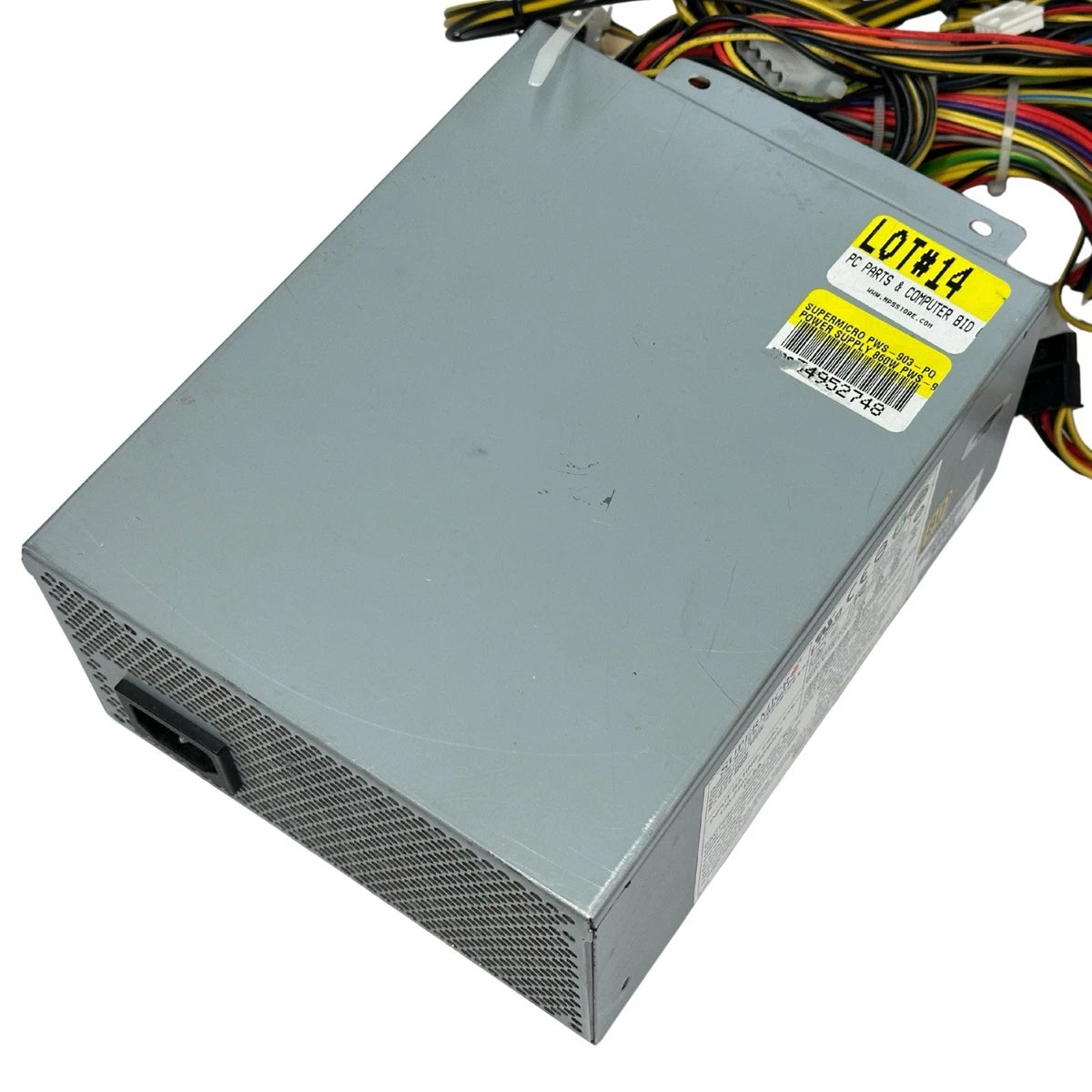 SuperMicro PWS-903-PQ 900W Switching Power Supply Unit 80 Plus Gold - Read|167912285649