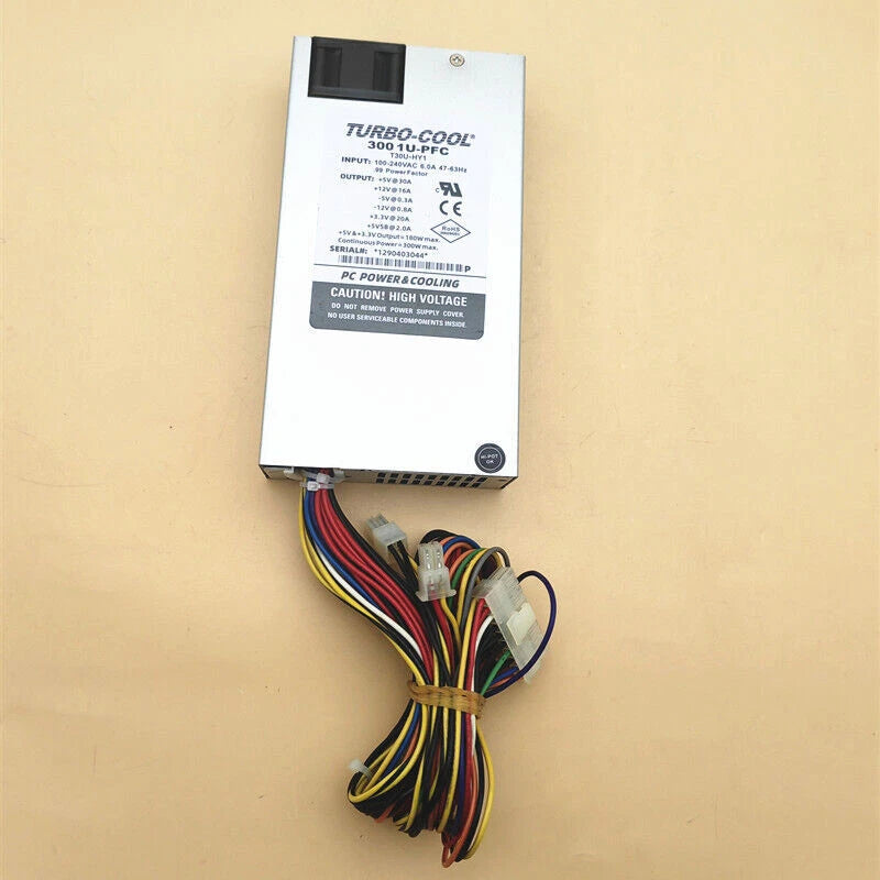 New TURBO-COOL 300 1U-PFC T30U-HY1 Dedicated Power Supply 300W. EDGE System