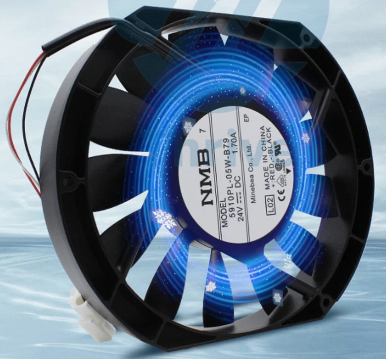1PC Inverter Cooling Fan 24V 1.70A 3-wire 5910PL-05W-B79 17251 17CM~